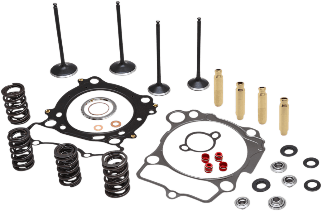 KIBBLEWHITE 0926-3224 Cylinder Head Kit - C674 Valve Guides - Black Diamond™ Valves - Honda
