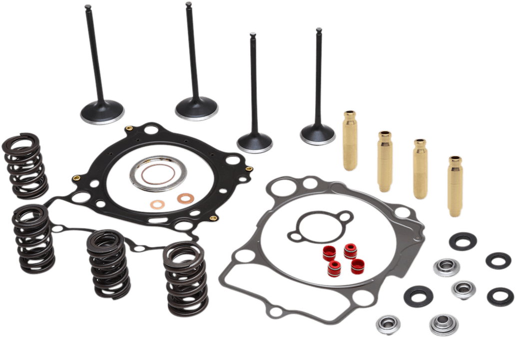 KIBBLEWHITE 0926-3225 Cylinder Head Kit - C630 Valve Guides - Black Diamond™ Valves - Honda