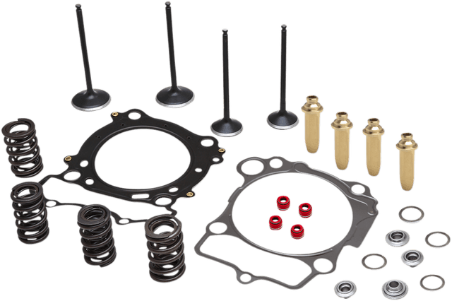 KIBBLEWHITE 0926-3226 Cylinder Head Kit - C630 Valve Guides - Black Diamond™ Valves - Honda