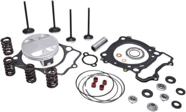 KIBBLEWHITE 0926-3289 Top End Kit - Black Diamond™ Valves with Piston Kit - Honda CRF250R/CRF250X