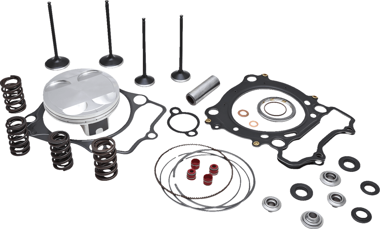 KIBBLEWHITE 0926-3398 Top End Kit - Black Diamond™ Valves with Piston Kit - Suzuki LTR450