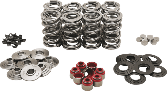 KIBBLEWHITE 0926-3416 Valve Spring Kit - Rocker Shim Conversion - Dual Springs - Titanium Retainers - M8