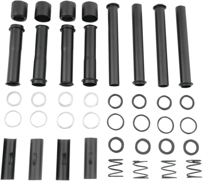 DRAG SPECIALTIES 0928-0042 Pushrod Tube Kit - Black - XL