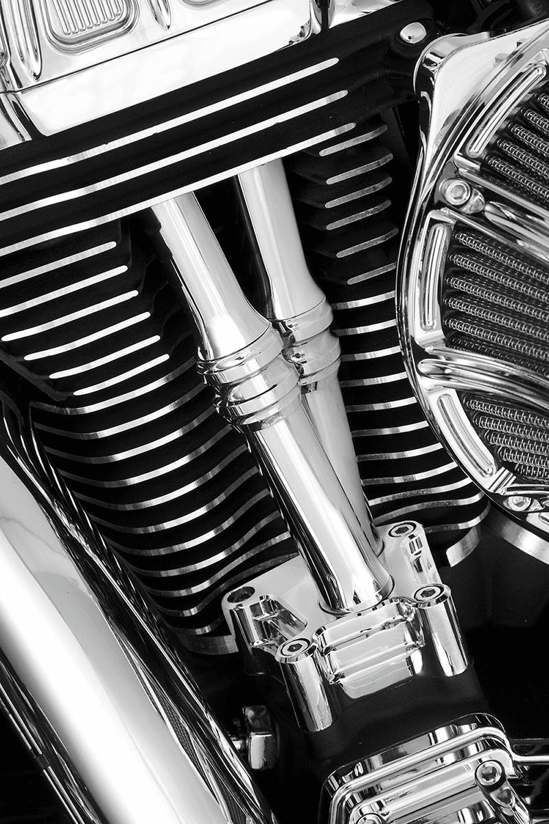 ARLEN NESS 0928-0047 Pushrod Tube Cover Kit - 10 Gauge® - Chrome - Twin Cam — image 3 of 3