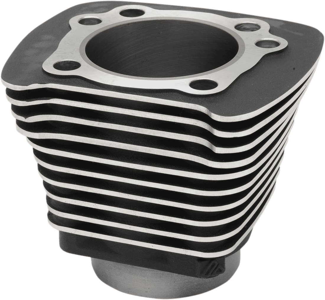 DRAG SPECIALTIES 0931-0018 Cylinder - 1200cc - Black w/Highlights - '89-'03 XL1200