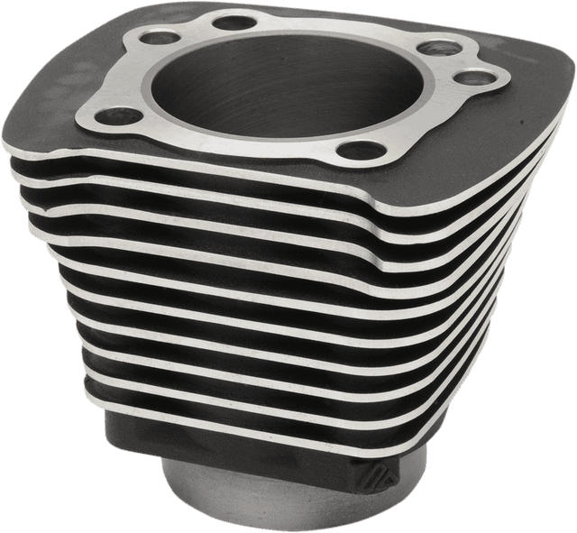 DRAG SPECIALTIES 0931-0018 Cylinder - 1200cc - Black w/Highlights - '89-'03 XL1200