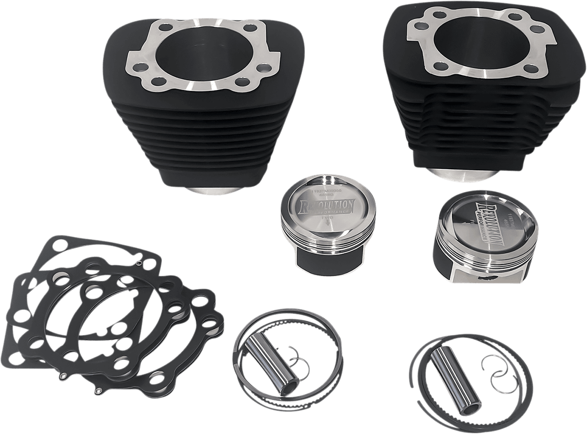 REVOLUTION PERFORMANCE, LLC 0931-1067 Cylinder Kit - 1250 cc - Big Bore - Black - XL1200
