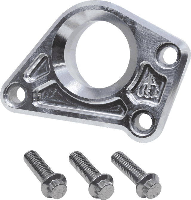 ALLOY ART 09330147 Floor Board Delete Mount - Machined Raw - M8 — image 1 of 2