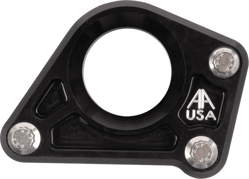 ALLOY ART 09330148 Floor Board Delete Mount - Black Anodized - M8 — image 1 of 2