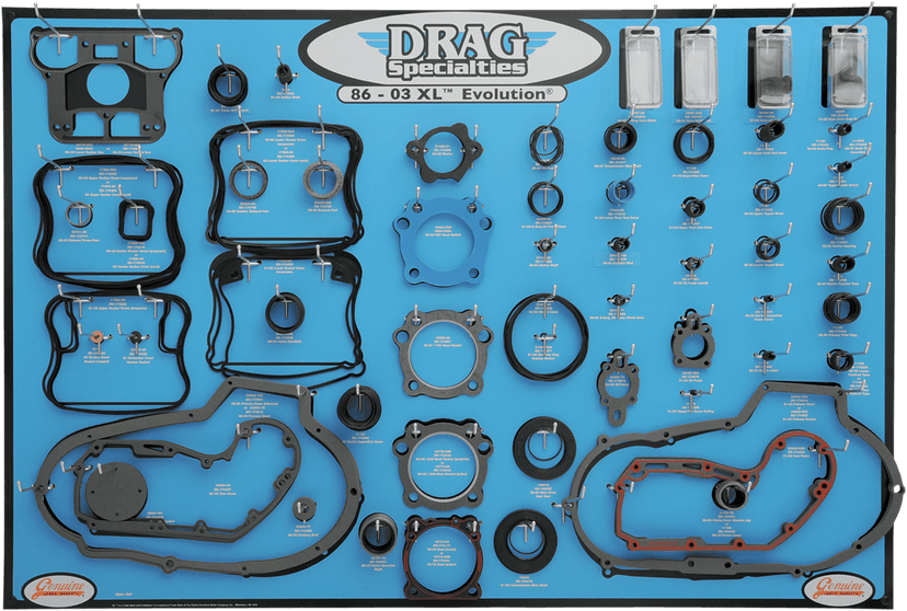 DRAG SPECIALTIES 0934-1667 Gasket / Seal / O-Ring Display Board - '86-'03 XL / Evolution Motors