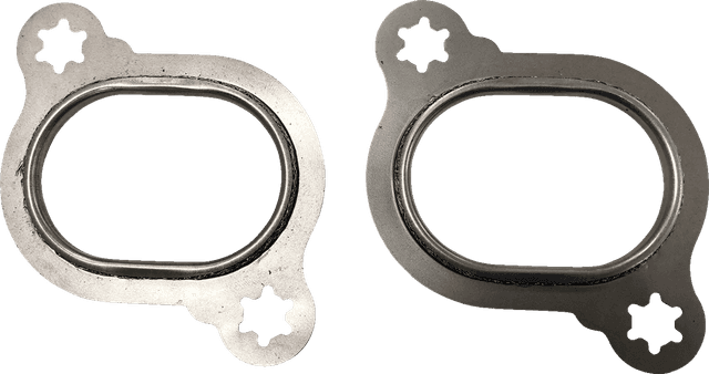 DRAG SPECIALTIES 0934-7522 Head Pipe Port Gaskets — image 1 of 2