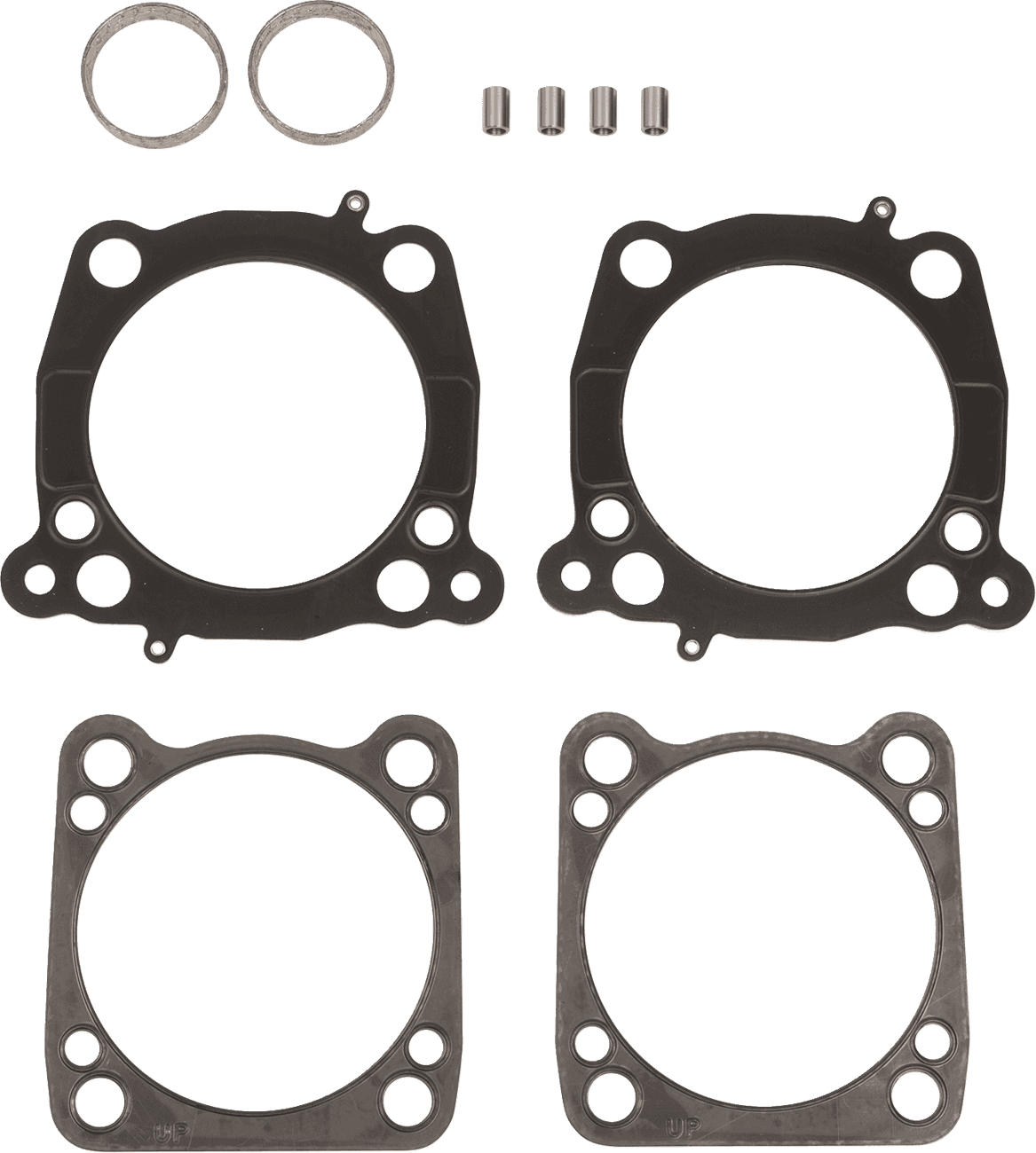 S&S CYCLE 09348250 Gasket Kit - Head/Base/Exhaust - 129"/132" - Center Cooled - M8