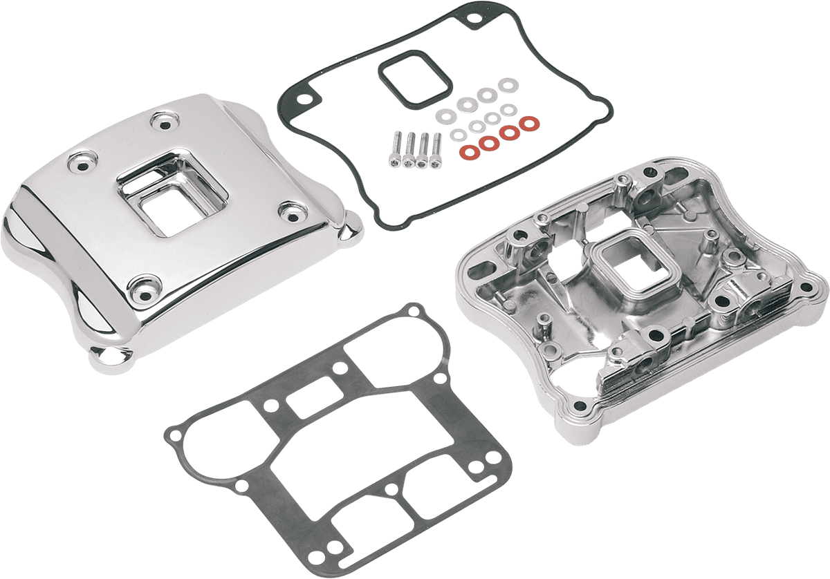 DRAG SPECIALTIES 0940-0440 Rocker Box - Chrome - Sportster