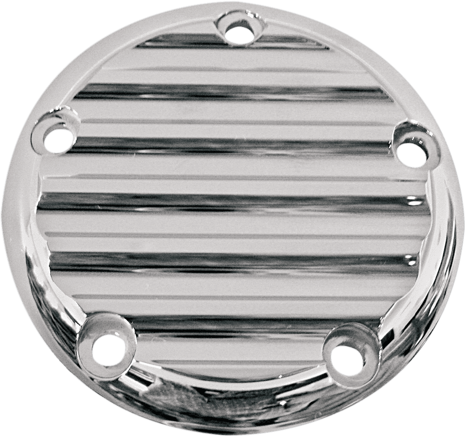 JOKER MACHINE 0940-0584 Points Cover - Finned - 5 Hole - Chrome