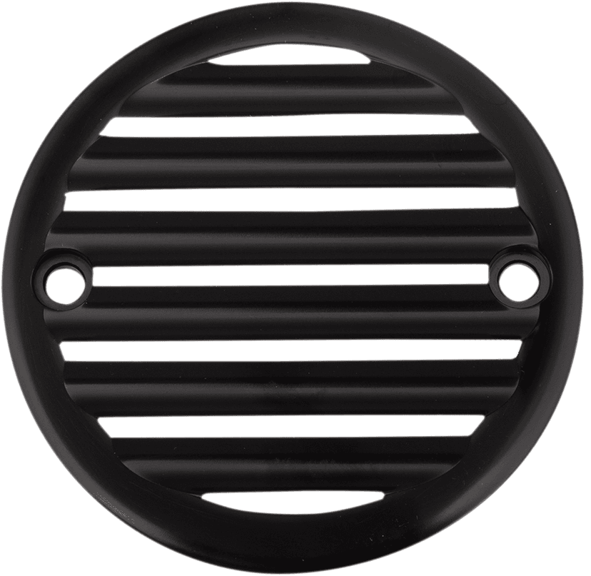 JOKER MACHINE 0940-0997 Points Cover - Finned - 2 Hole - Black Anodized/Silver — image 1 of 2