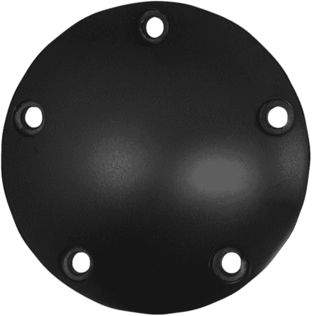 DRAG SPECIALTIES 0940-1242 Points Cover - Flat Black - Twin Cam — image 1 of 2