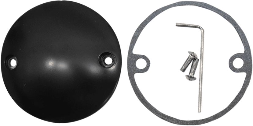 DRAG SPECIALTIES 0940-1244 Points Cover - Flat Black