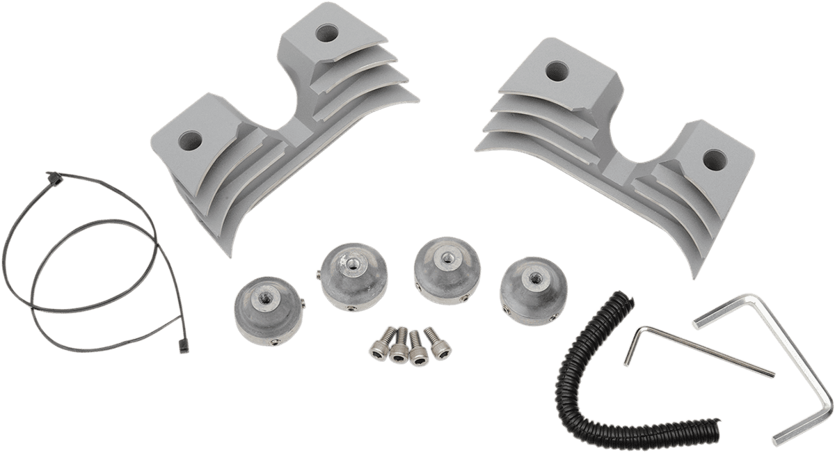 DRAG SPECIALTIES 0940-1316 Spark Plug Cover - Silver - Sportster