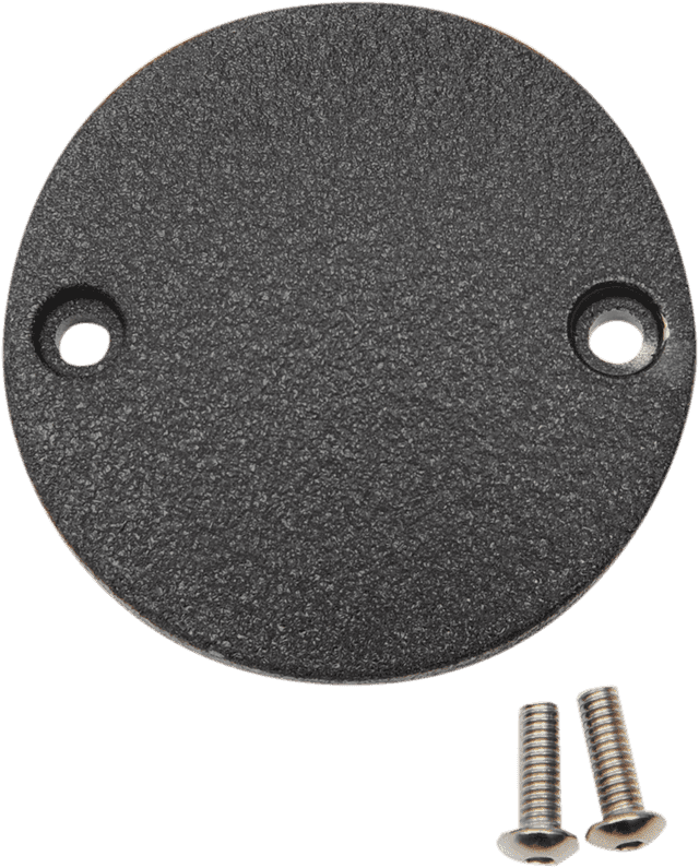 DRAG SPECIALTIES 0940-1644 Points Cover - Wrinkle Black - M8 — image 2 of 2