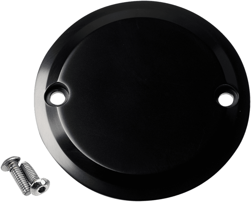 JOKER MACHINE 0940-1669 Points Cover - Smooth - 2 Hole - Black Anodized — image 2 of 2