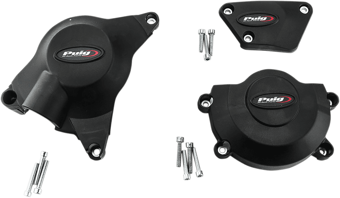 PUIG HI-TECH PARTS 0940-1879 Engine Covers - Yamaha YZF-R6