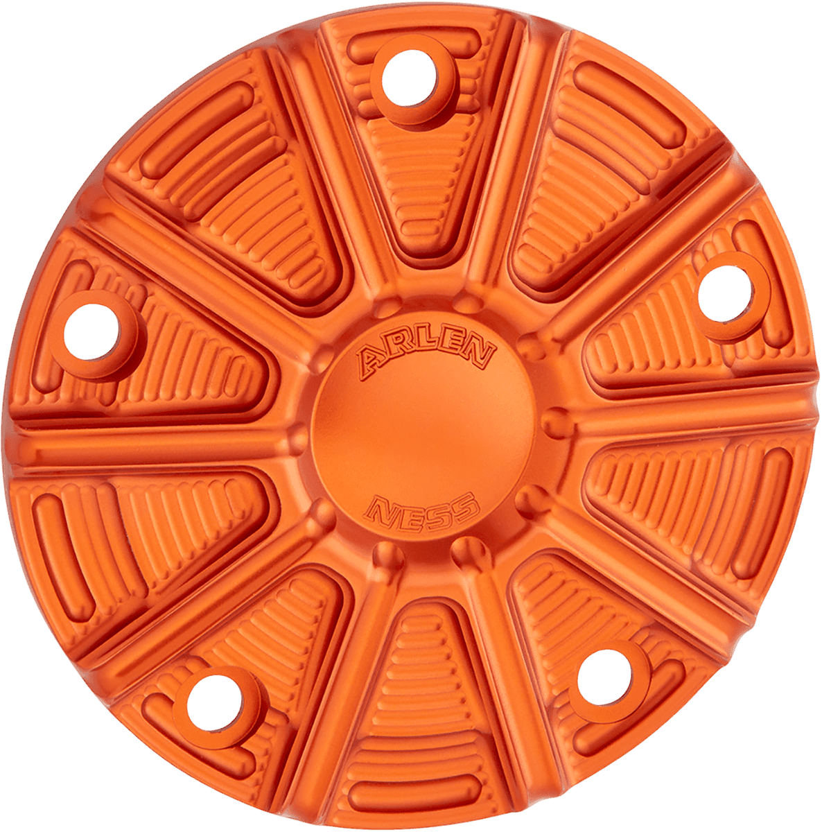 ARLEN NESS 0940-1922 Points Cover - Orange - Twin Cam