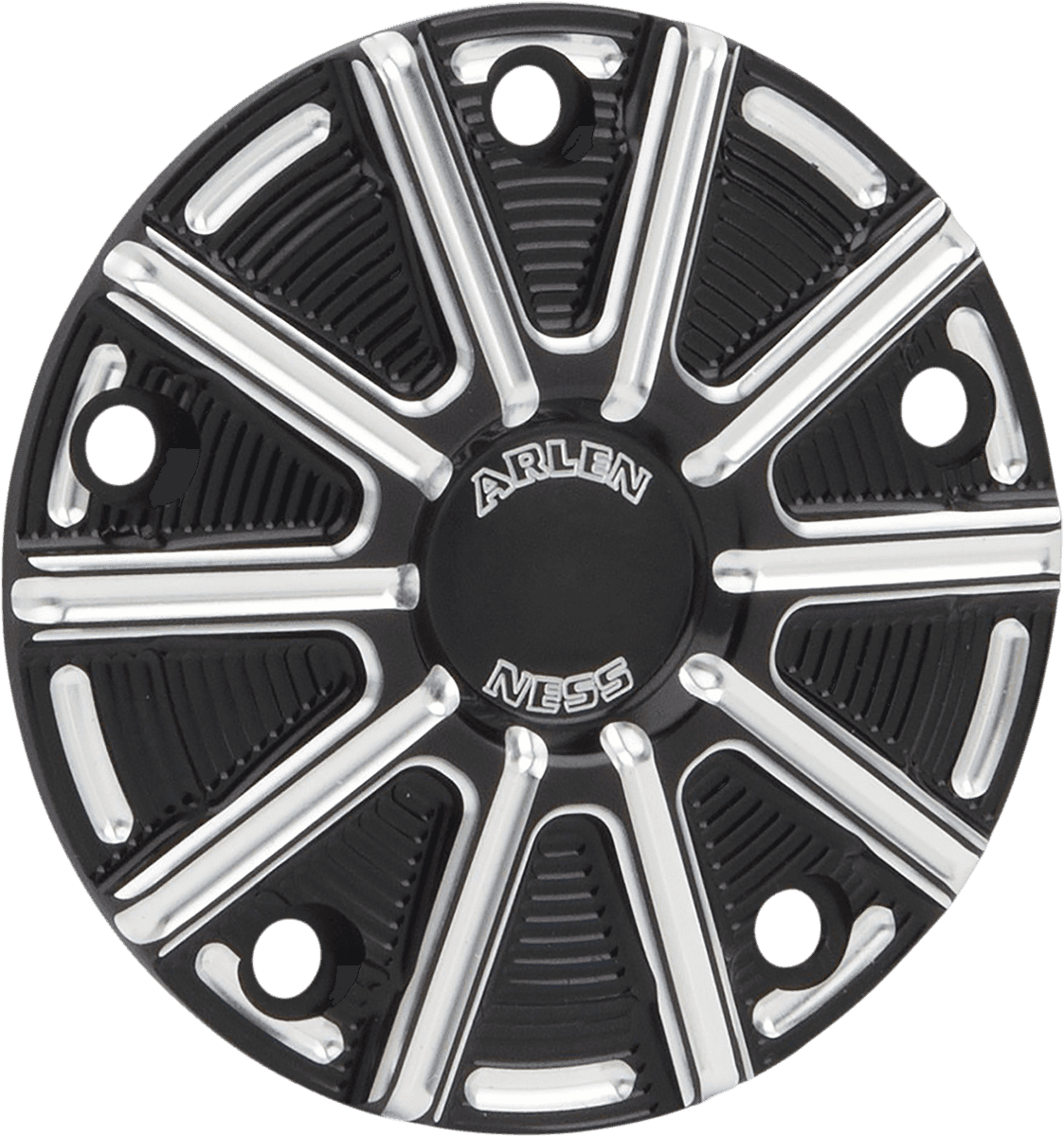 ARLEN NESS 0940-1951 Points Cover - Black - Twin Cam