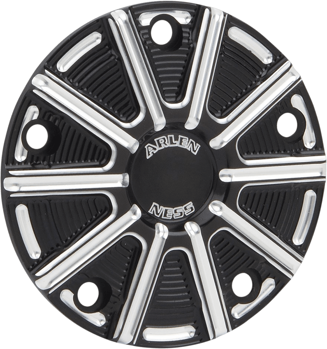 ARLEN NESS 0940-1951 Points Cover - Black - Twin Cam
