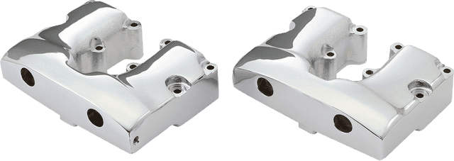 DRAG SPECIALTIES 0940-2016 Rocker Box Cover - Chrome - Shovelhead