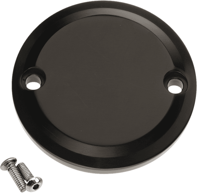 JOKER MACHINE 0940-2020 Timing Cover - Smooth - Black Anodized - M8 — image 2 of 2