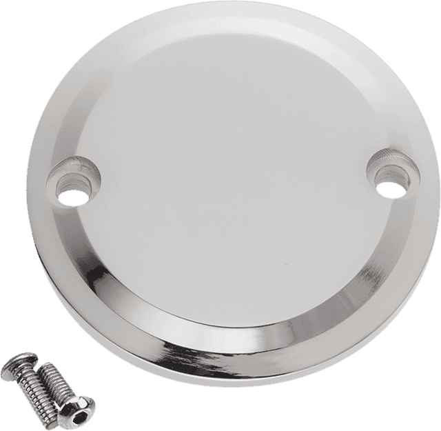 JOKER MACHINE 0940-2021 Timing Cover - Smooth - Chrome - M8 — image 2 of 2