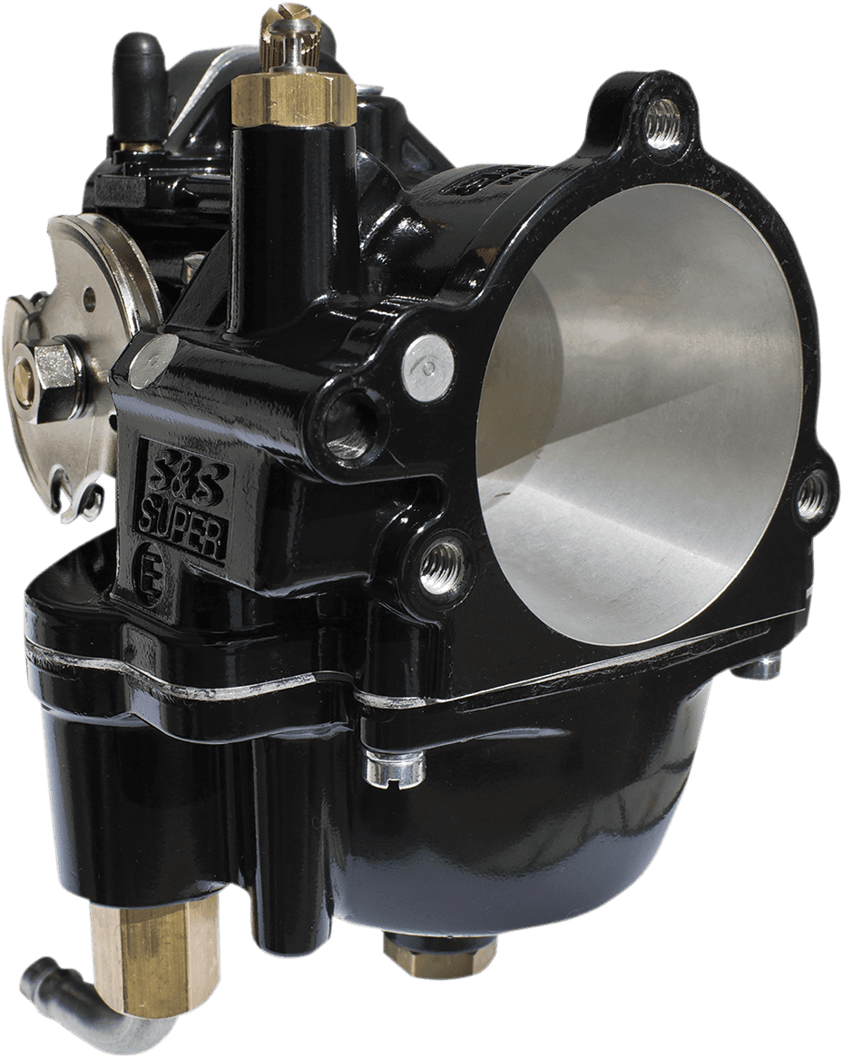S&S CYCLE 1001-0043 Super E Carburetor - Big Bore - Black