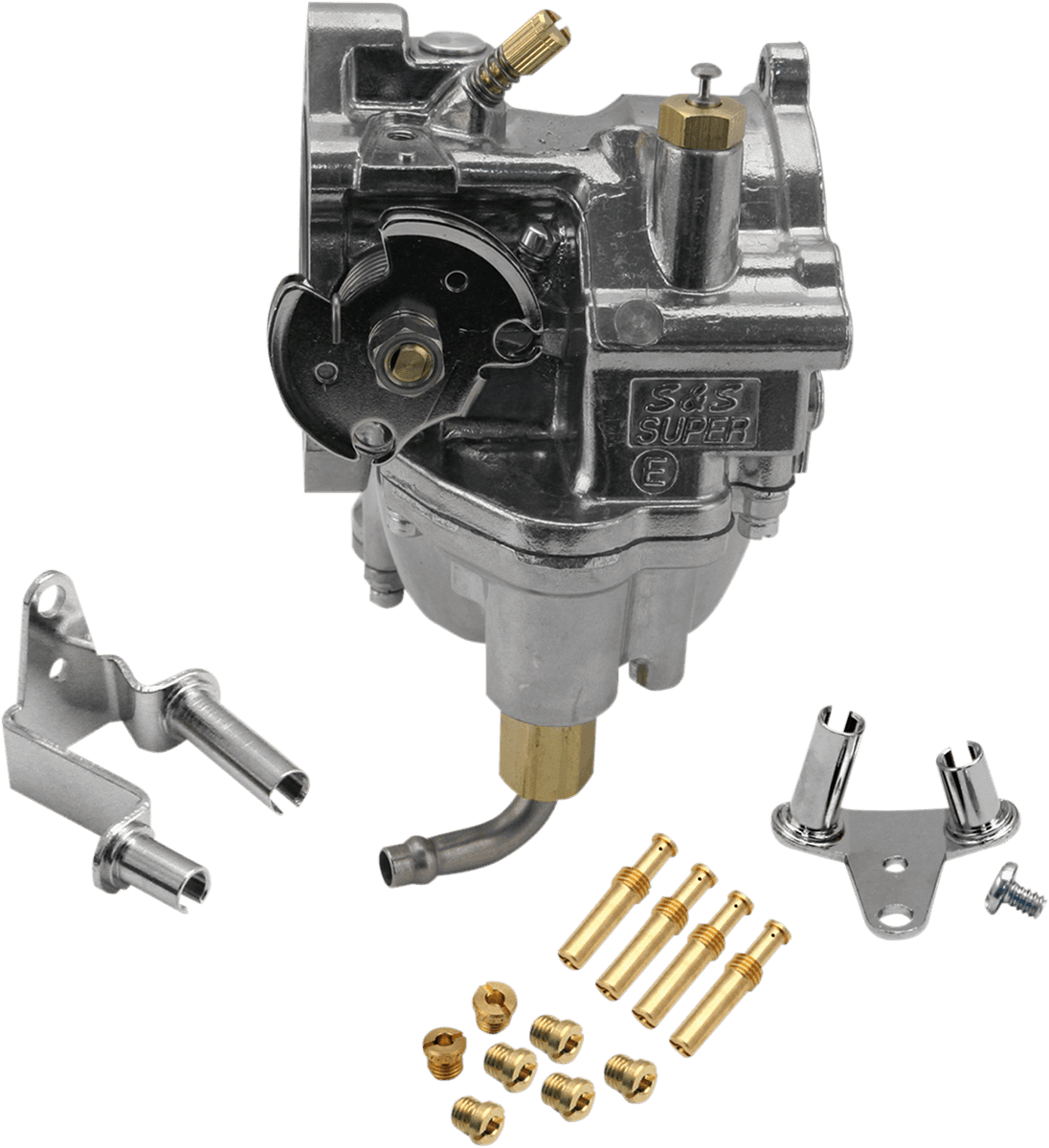 S&S CYCLE 1002-0025 Super E Carburetor - Standard Bore - Natural