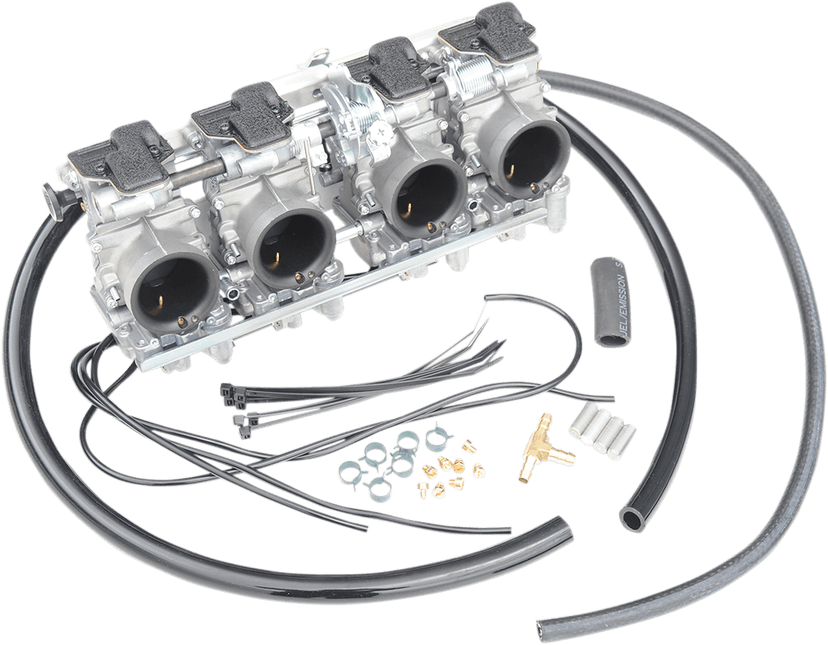 MIKUNI 1002-0036 Radial Flat Slide Carburetor Set - RS Series 36 4-Cylinder