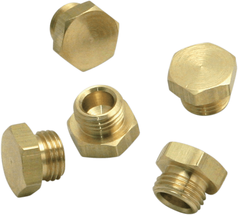 S&S CYCLE 1003-0041 Float Bowl Plugs - Super B/E/G - 5 Pack