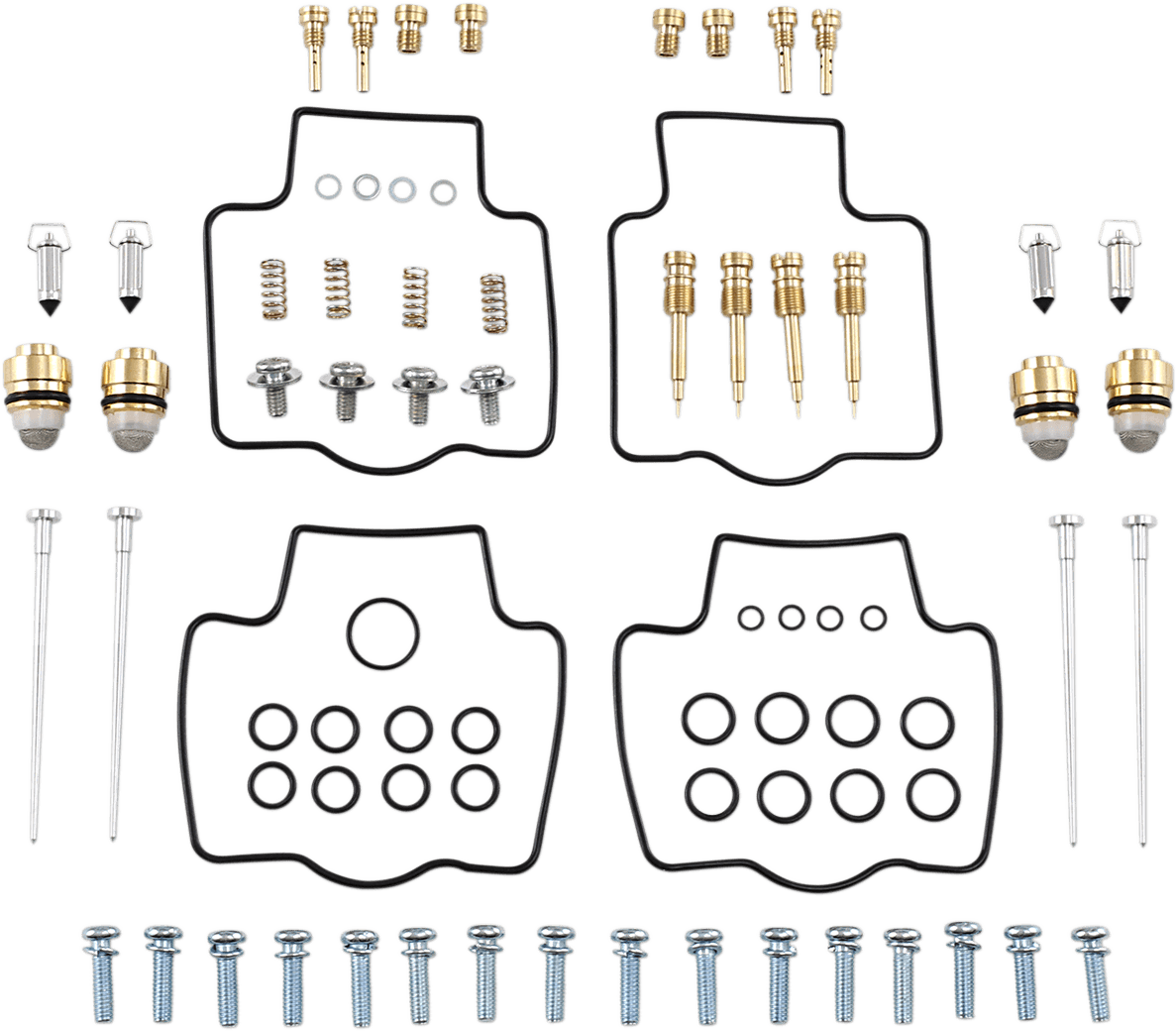 PARTS UNLIMITED 1003-1360 Carburetor Repair Kit - Kawasaki