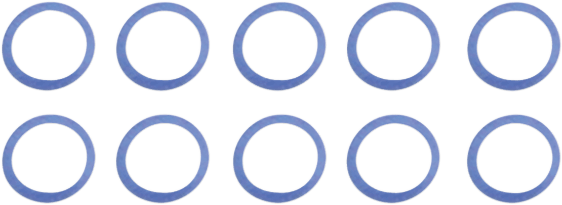 S&S CYCLE 1003-1735 Idle Mixture Screw O-Rings - 5 mm x 3 mm x 1 mm - 10-Pack