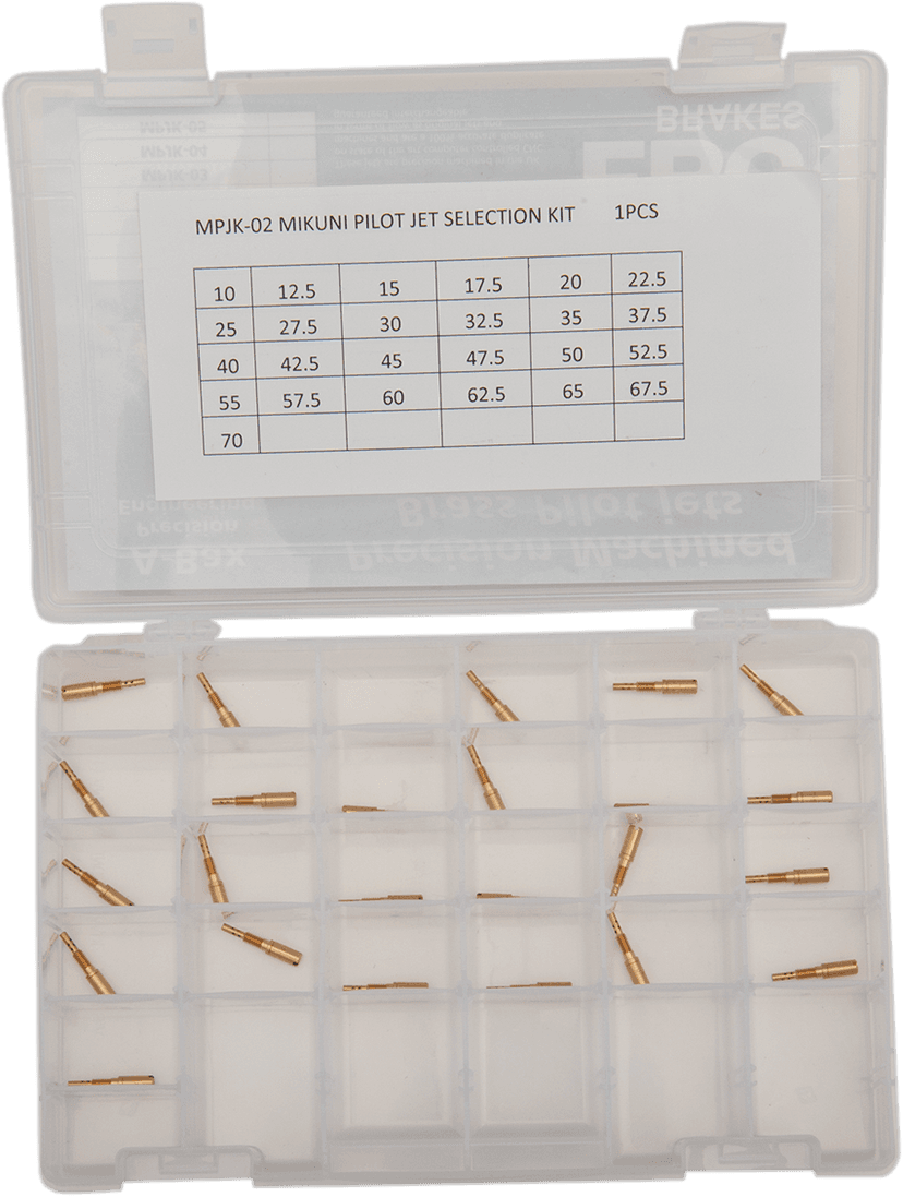 EBC 1005-0159 Dealer Pilot Jet Kit - Mikuni