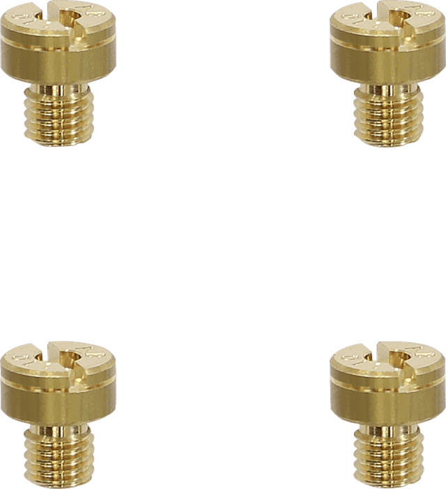 EBC 1006-0028 A-Bax Precision Mikuni-Style Slot Head (SJ Prefix) Main Jets - #97.5 - 4-Pack