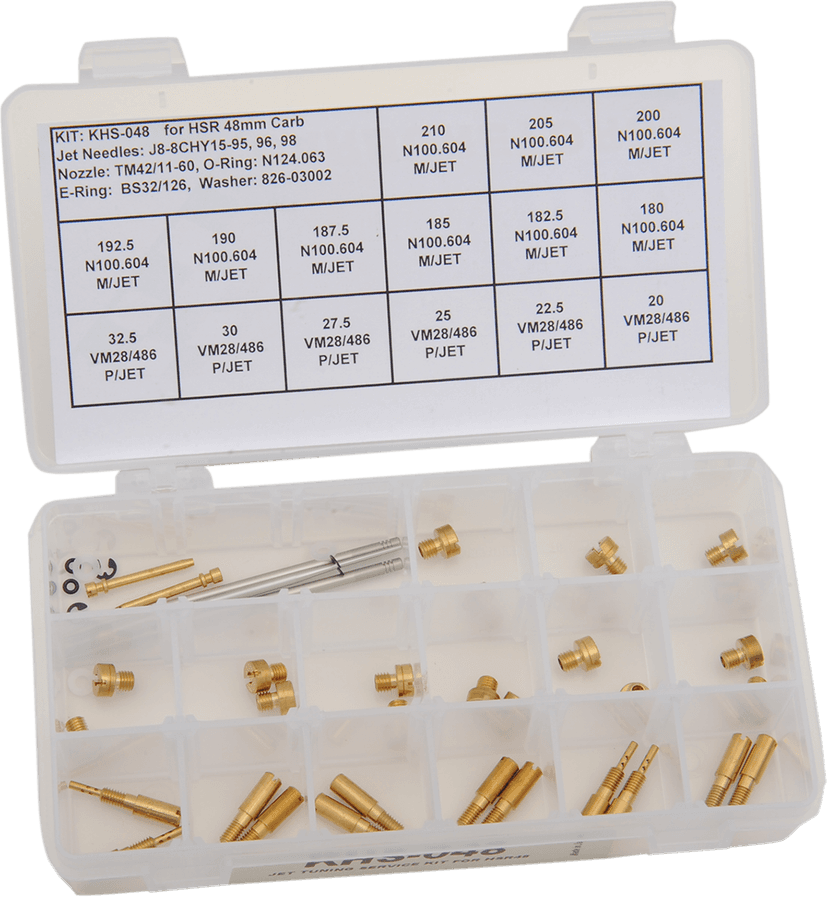 MIKUNI 1007-0322 Carburetor Jet Kit - HSR 48