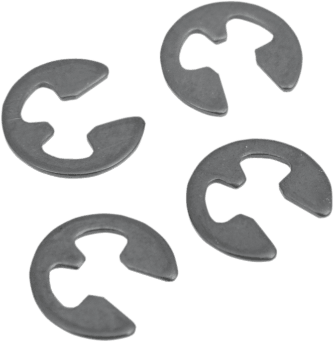 MIKUNI 1007-0325 Jet Needle E-Rings - 4-Pack