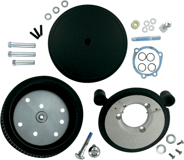 ARLEN NESS 1010-0433 Big Sucker™ Stage II Air Filter Kit - Wrinkle Black — image 2 of 2