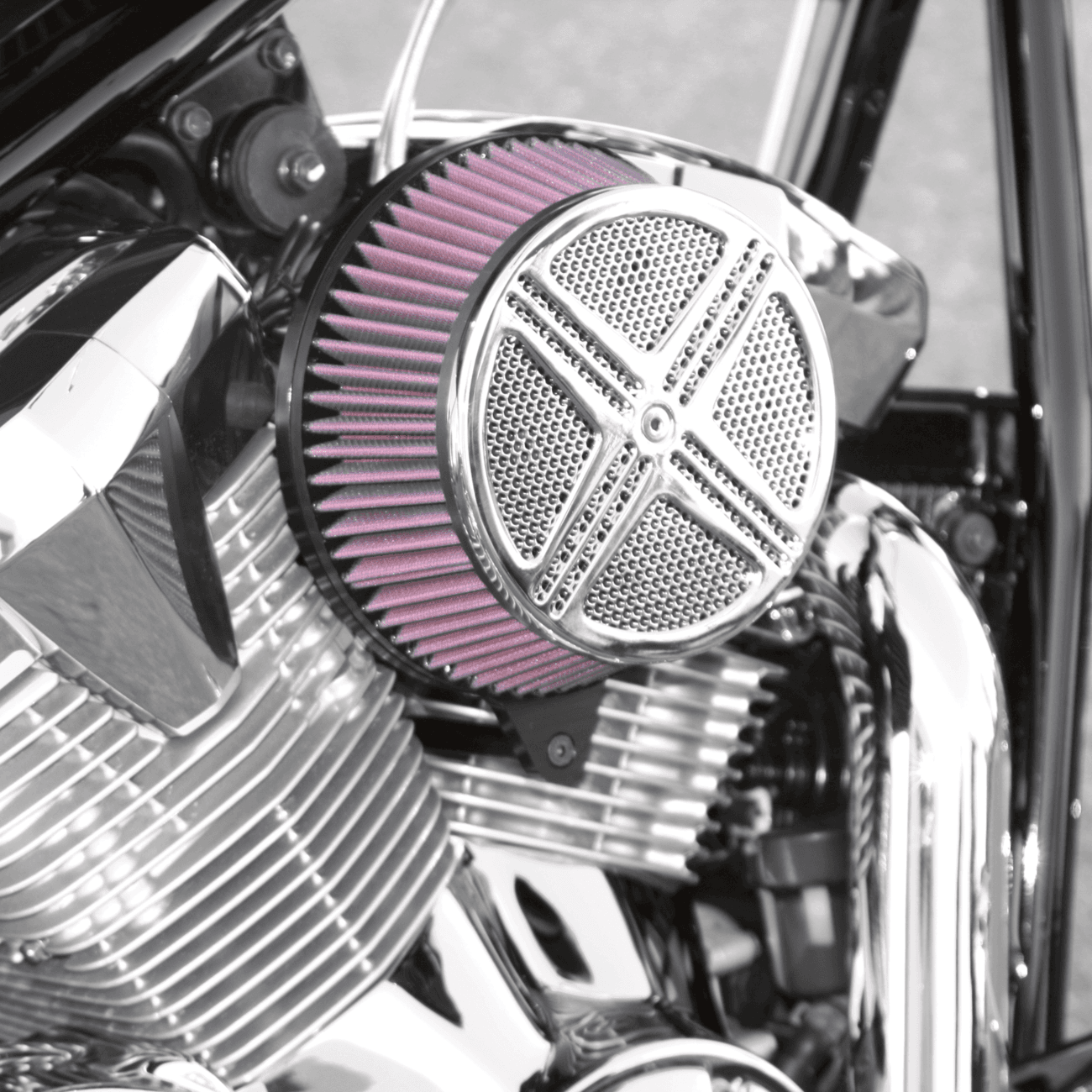 BARON 1010-0486 xXx Big Air Kit - Chrome