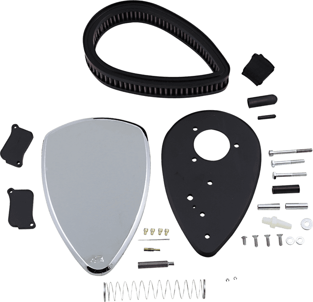 BARON 1010-0504 Big Air Kit - Smooth - Chrome — image 2 of 3