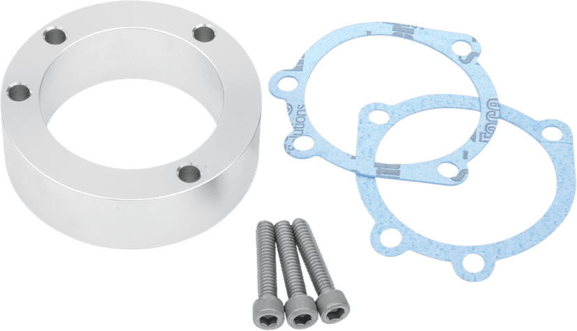 DRAG SPECIALTIES 1010-0553 Air Cleaner Adapter - Twin Cam