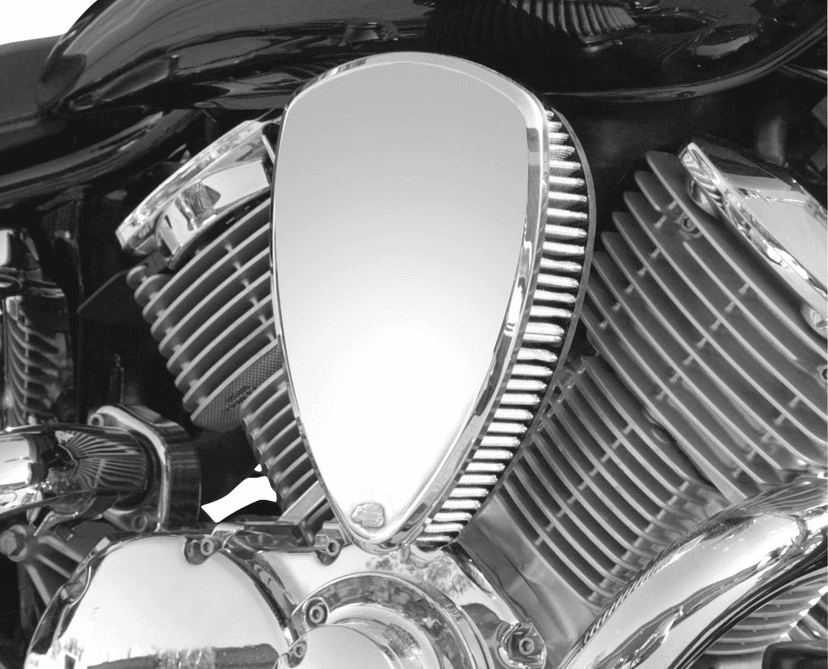 BARON 1010-0655 Big Air Kit - Smooth - Chrome — image 1 of 2