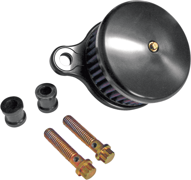 JOKER MACHINE 1010-0692 High-Performance Air Cleaner Assembly Kit - Smooth Black — image 2 of 3