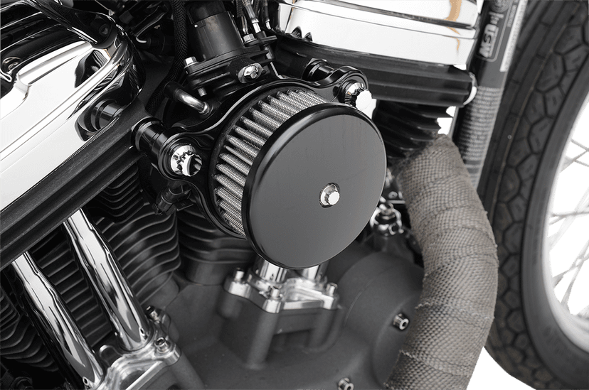 JOKER MACHINE 1010-0692 High-Performance Air Cleaner Assembly Kit - Smooth Black — image 3 of 3