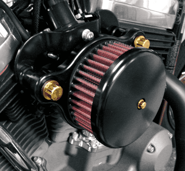 JOKER MACHINE 1010-0692 High-Performance Air Cleaner Assembly Kit - Smooth Black — image 1 of 3