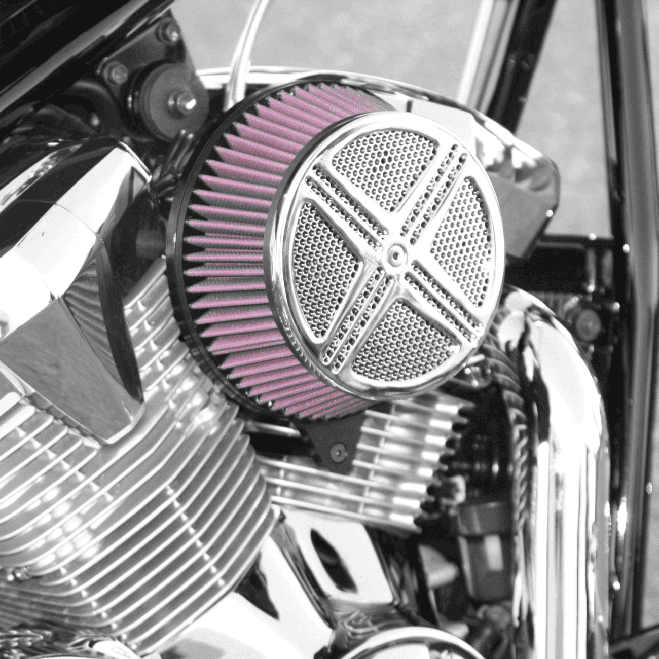 BARON 1010-0752 xXx Big Air Kit - Chrome